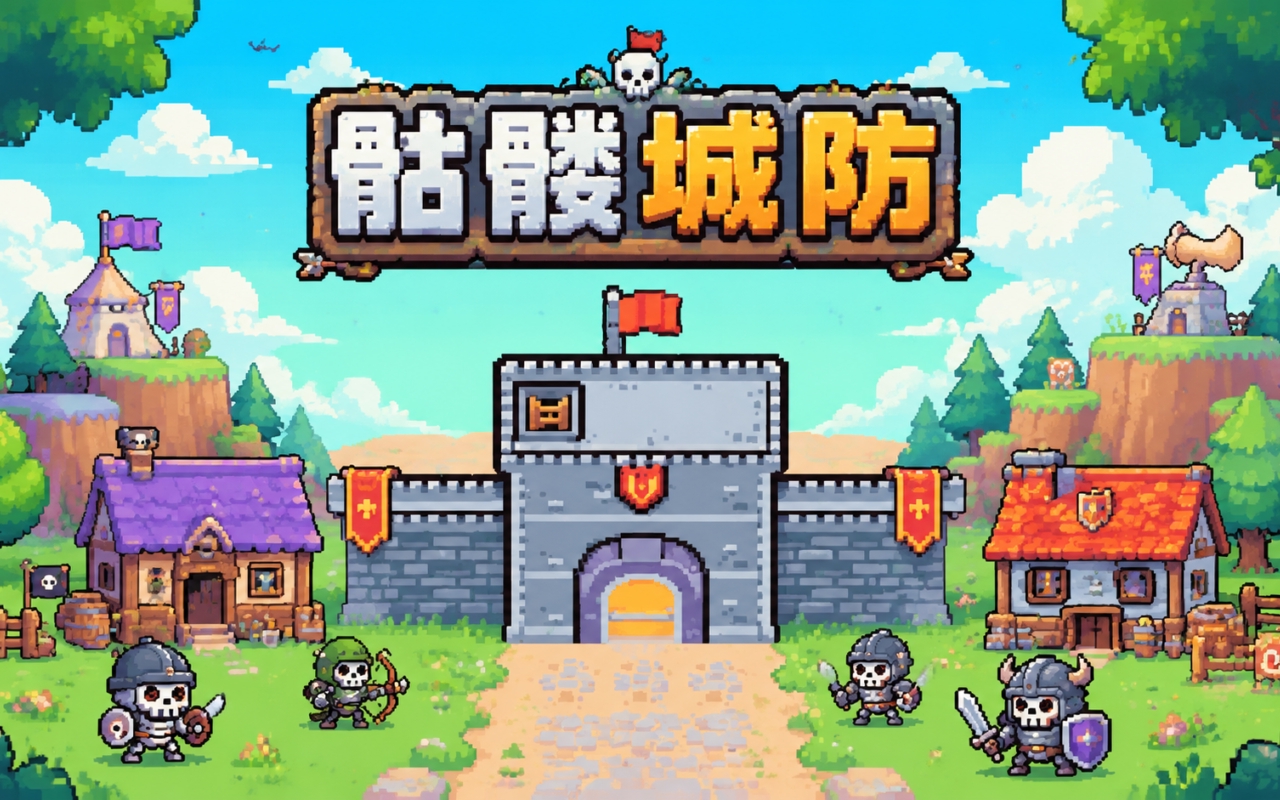 骷髅城防