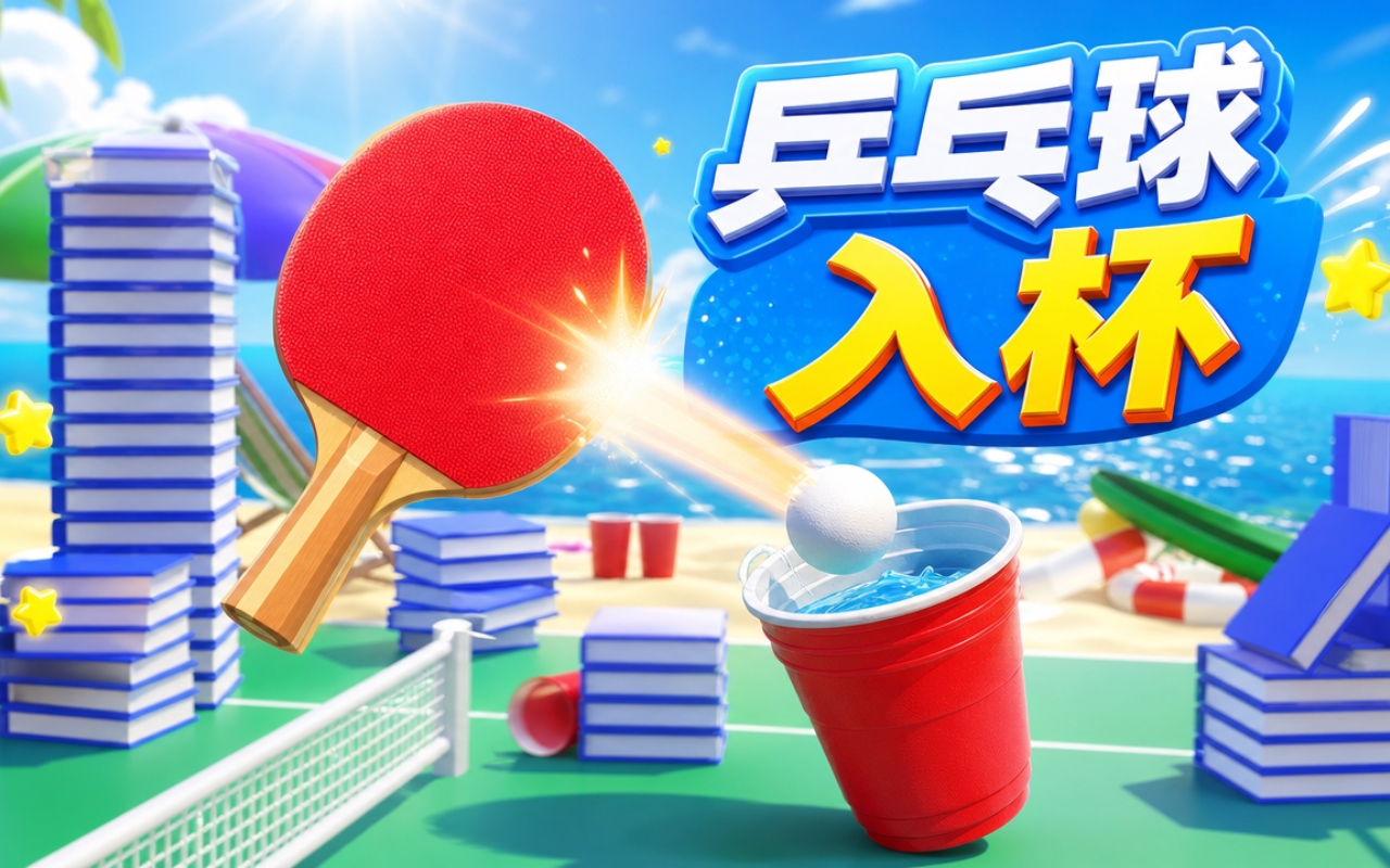 乒乓球入杯