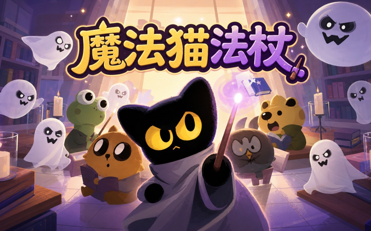 魔法猫法杖