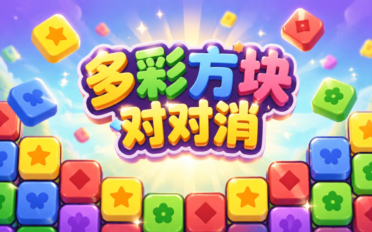 多彩方块对对消