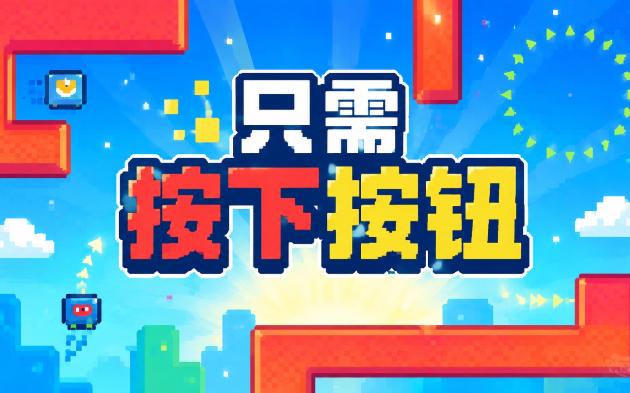 只需按下按钮