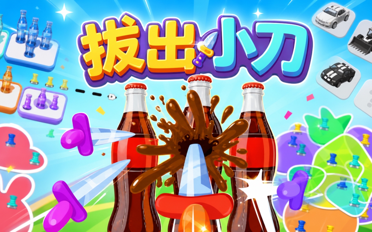 拔出小刀