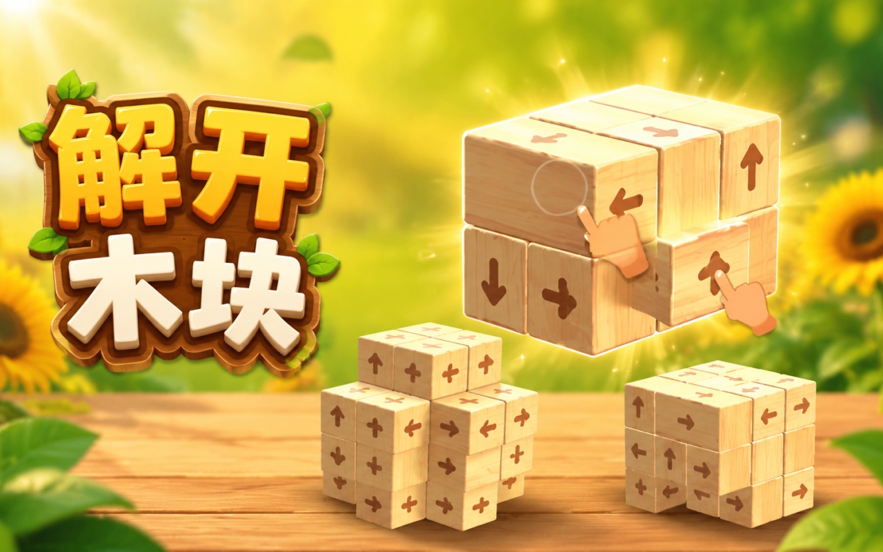 解开木块