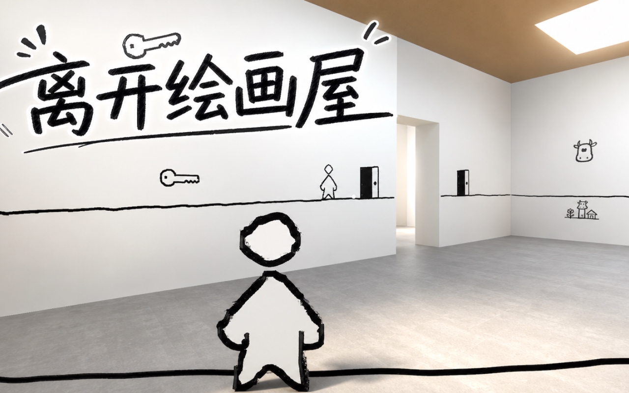 离开绘画屋