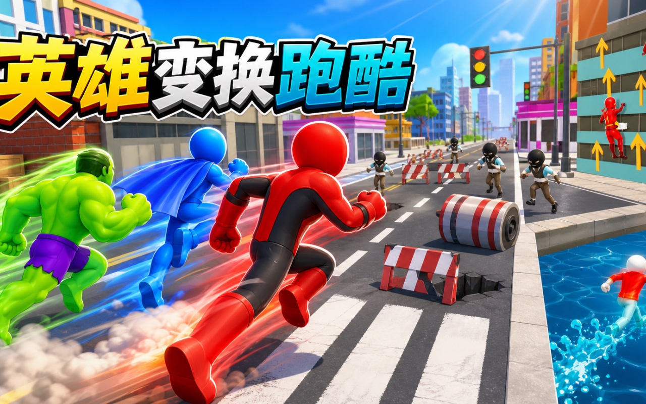 英雄变换跑酷