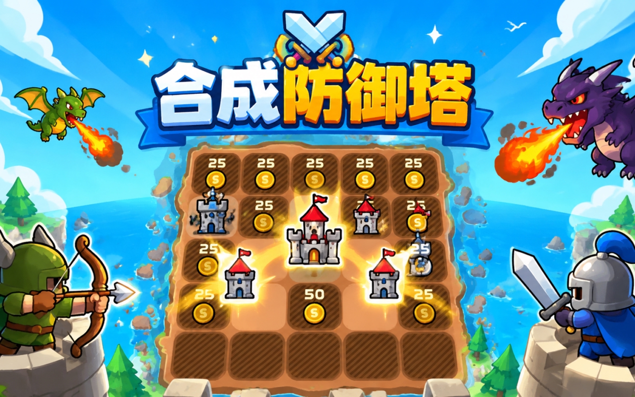 合成防御塔