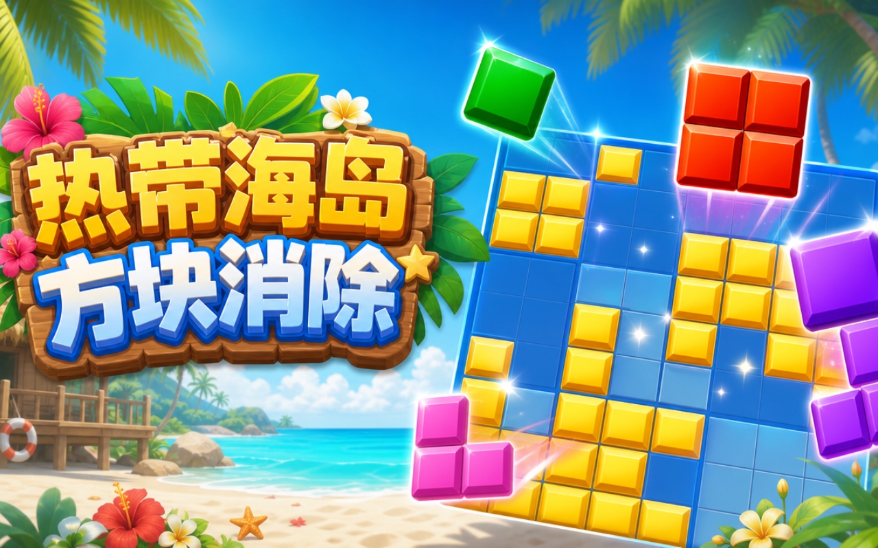 热带海岛方块消除
