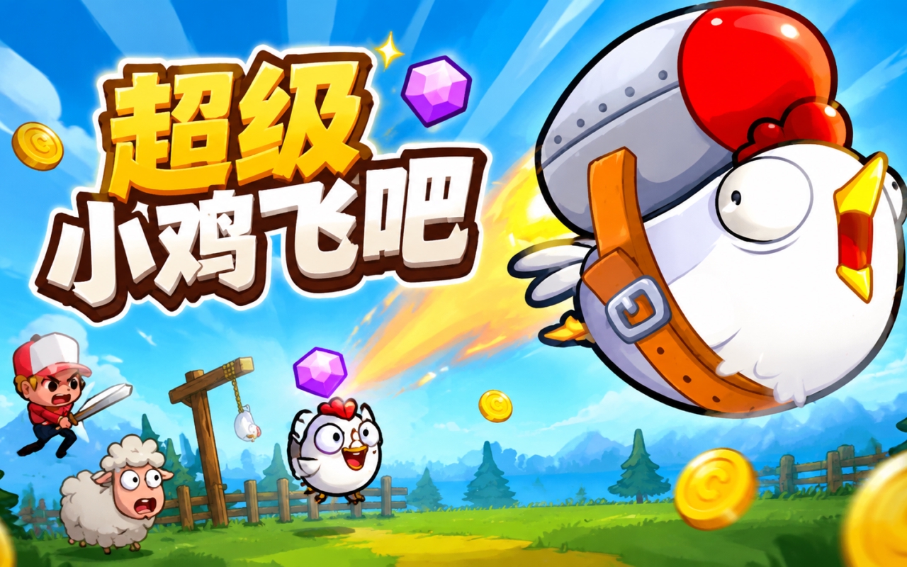 超级小鸡飞吧