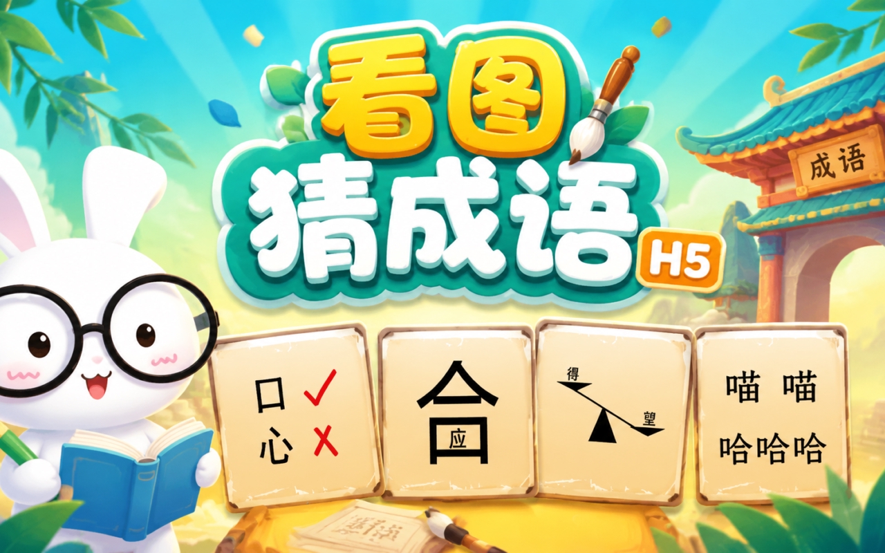 看图猜成语H5