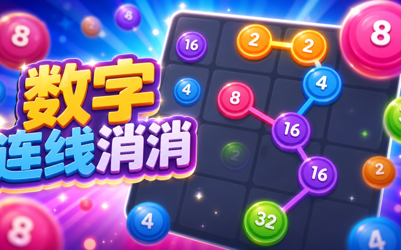 数字连线消消