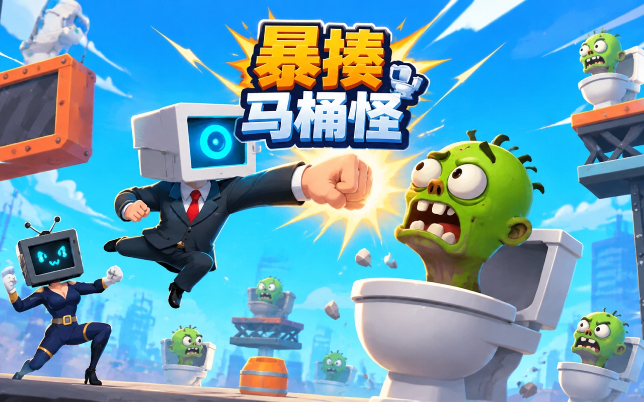 暴揍马桶怪