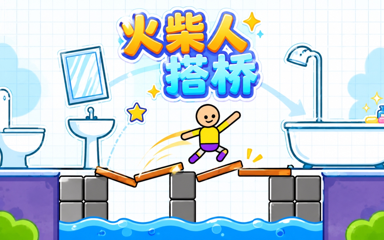 火柴人搭桥