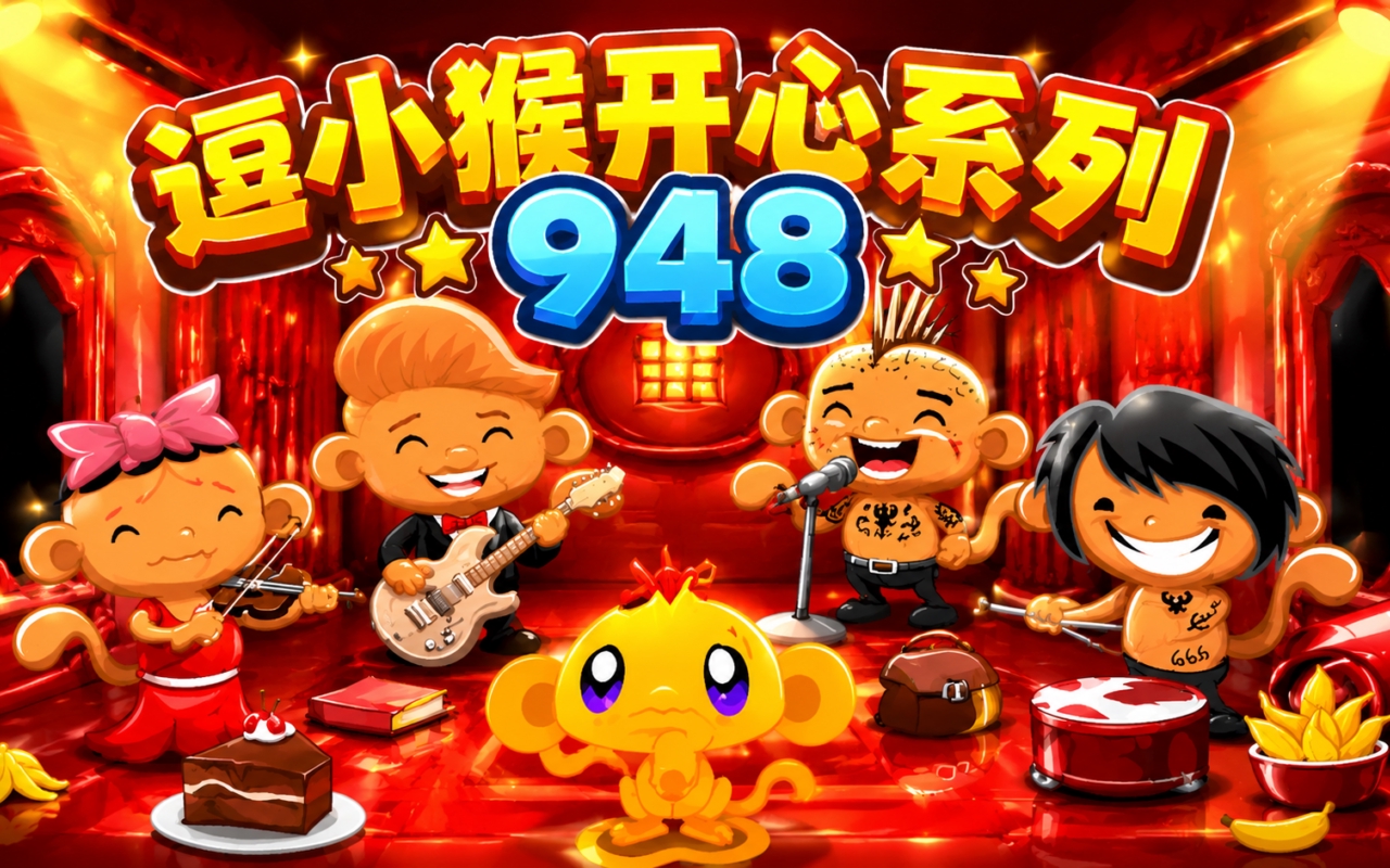 逗小猴开心系列948