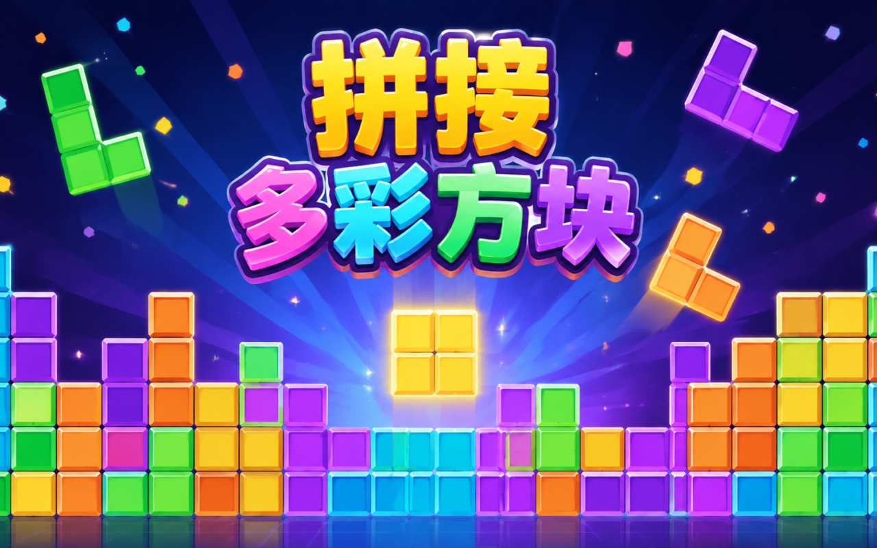 拼接多彩方块