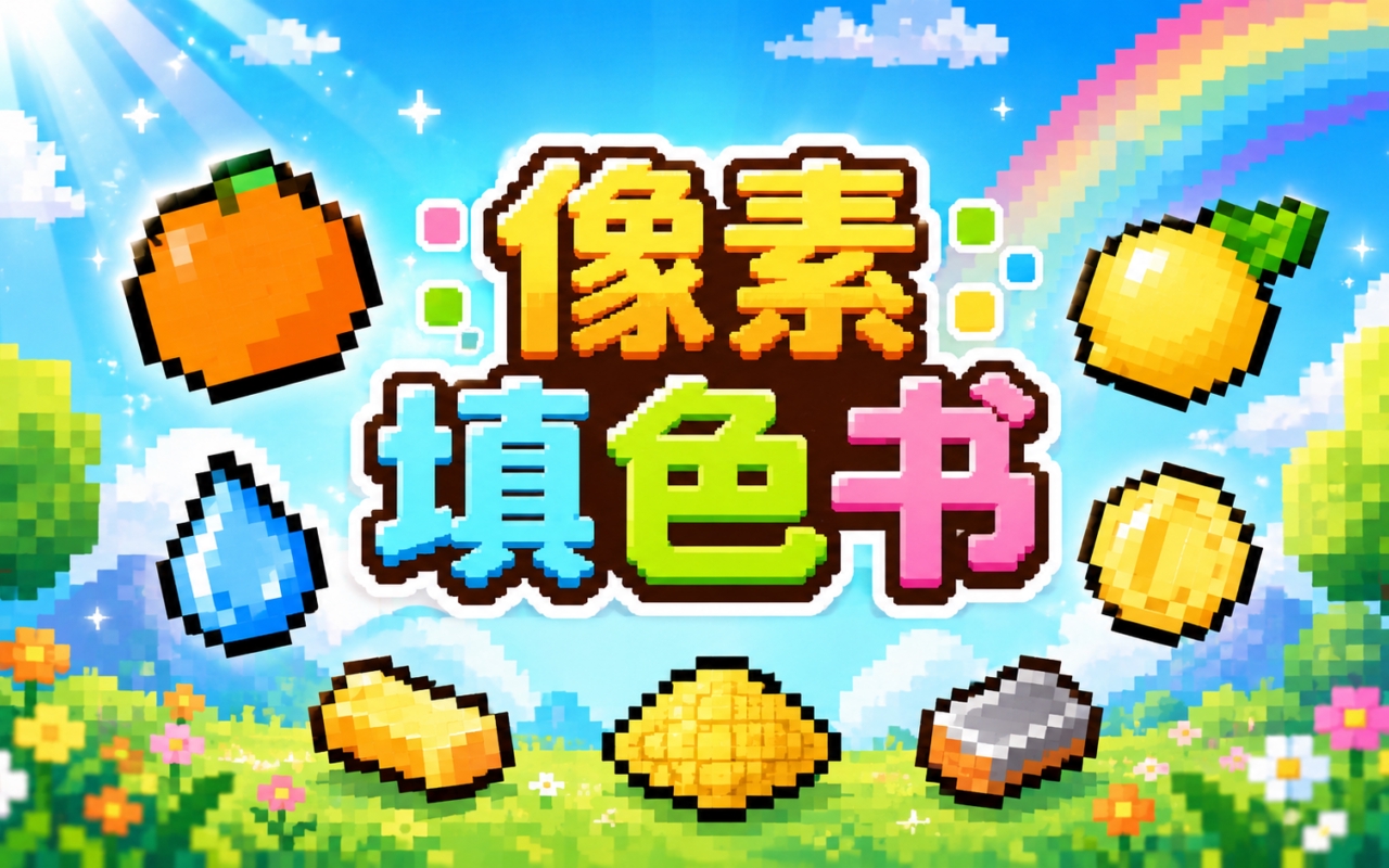 像素填色书