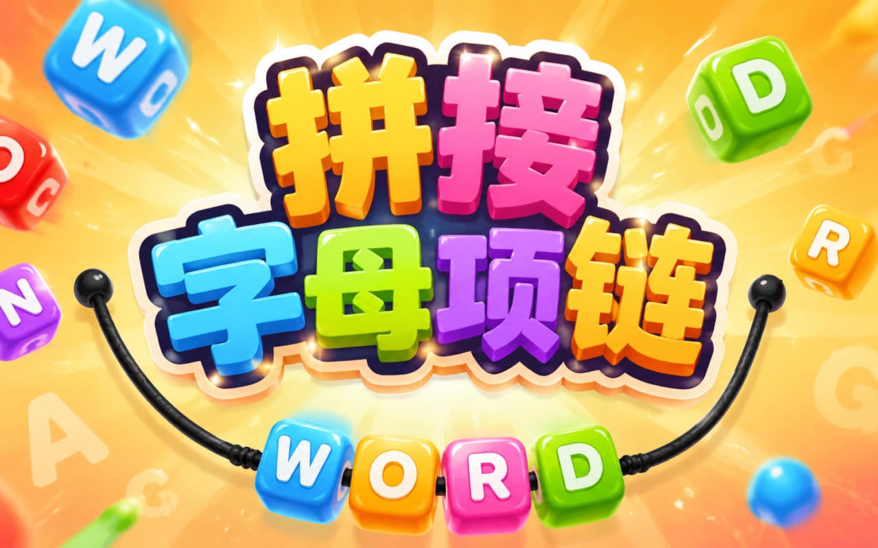拼接字母项链