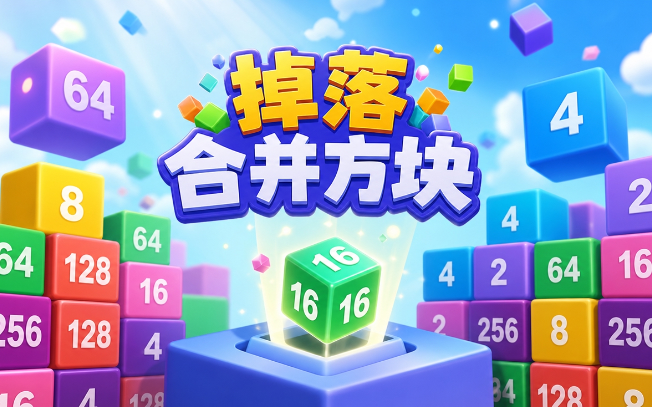 掉落合并方块