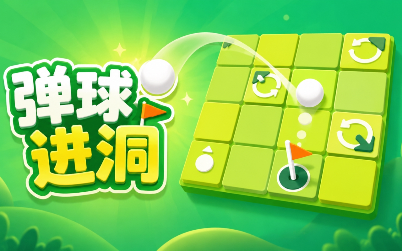 弹球进洞