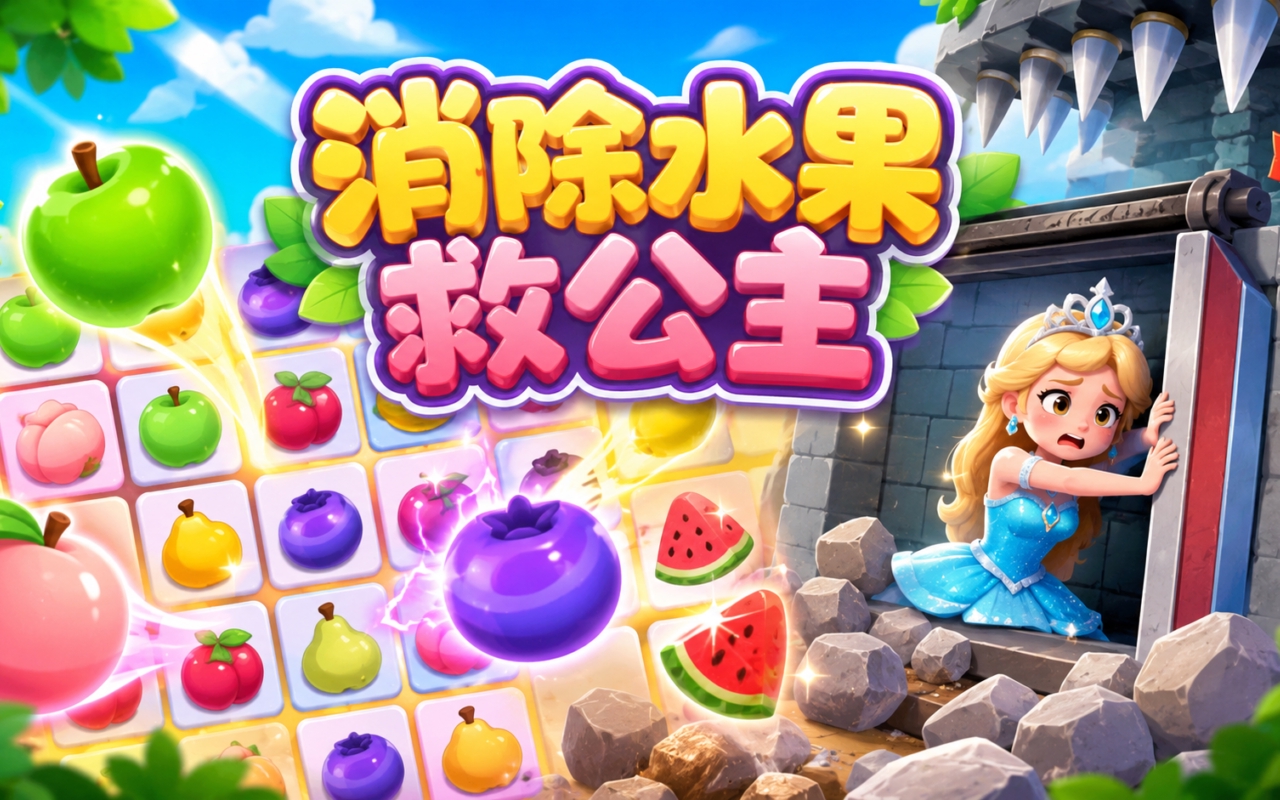 消除水果救公主