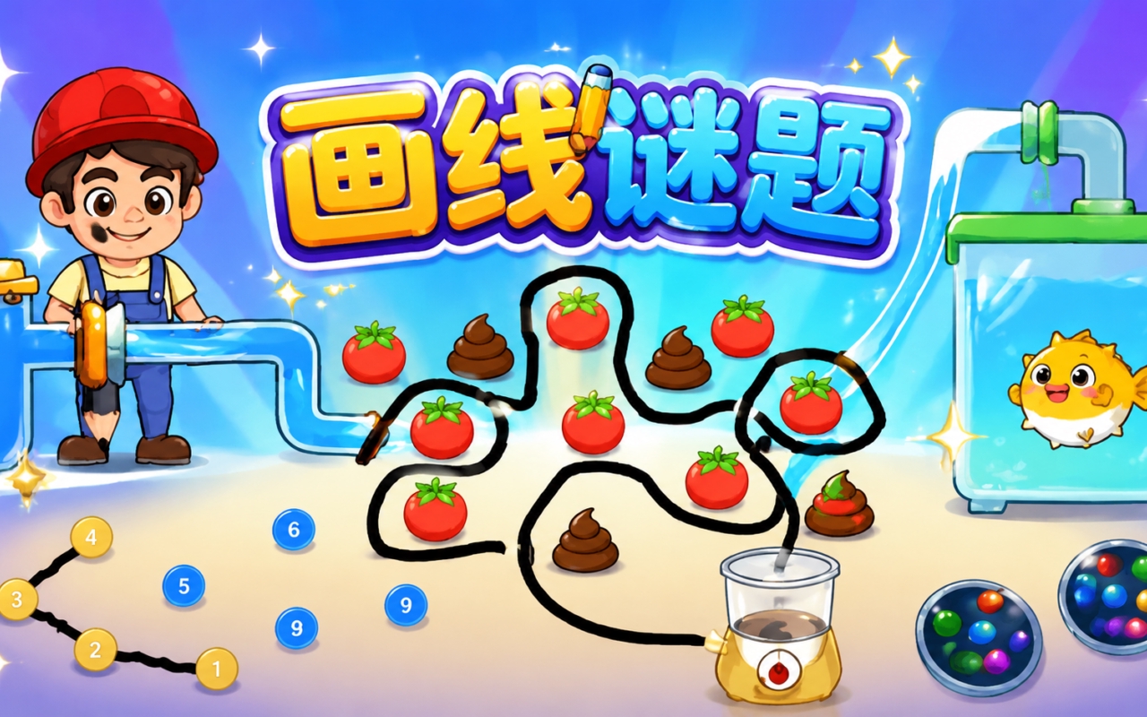 画线谜题