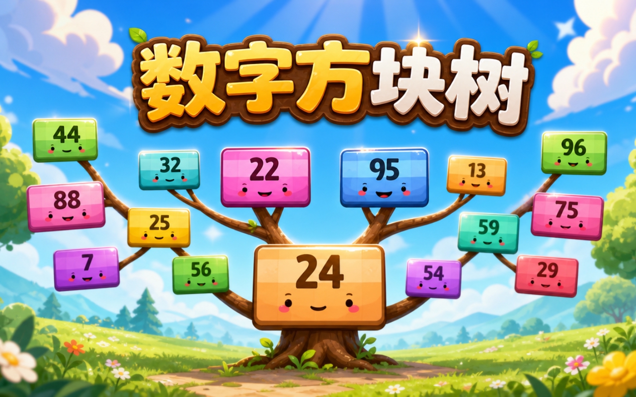 数字方块树