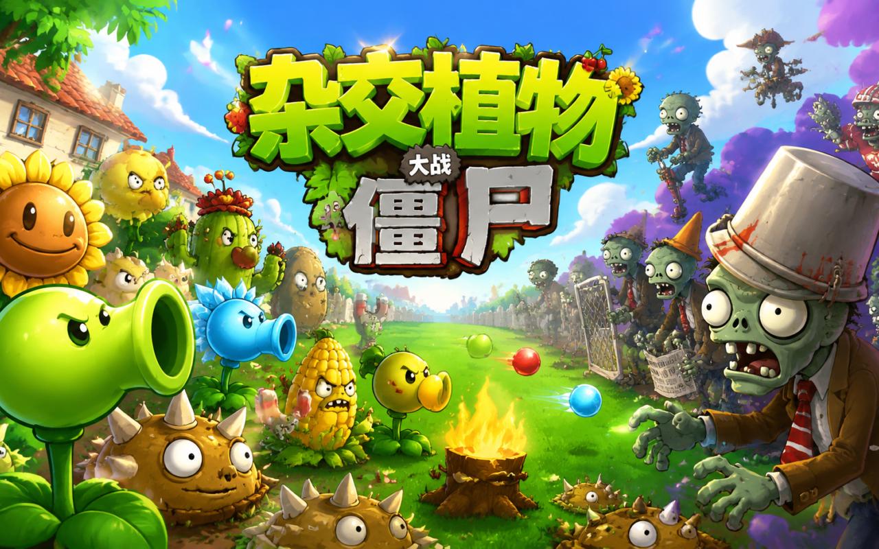 杂交植物大战僵尸新手教程：植物塔防入门指南