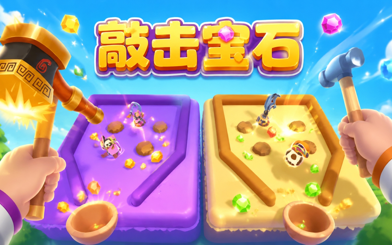 敲击宝石