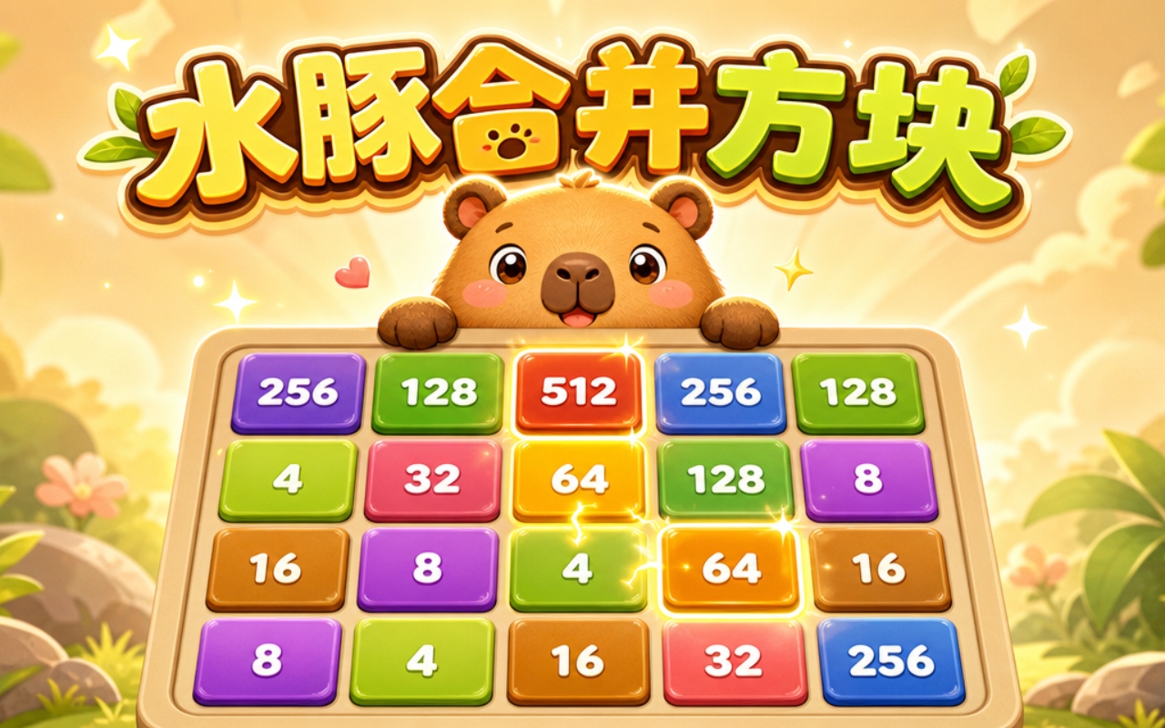 水豚合并方块