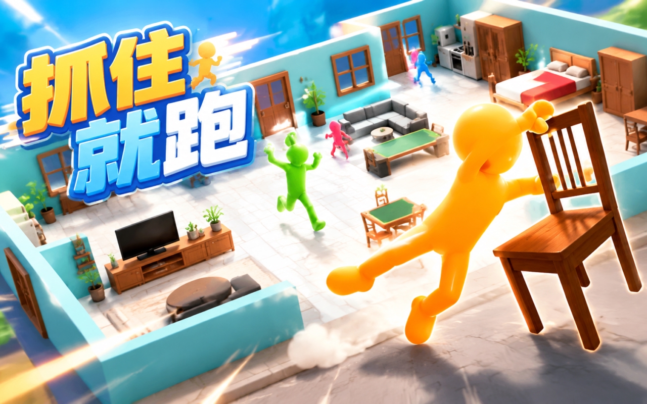 抓住就跑