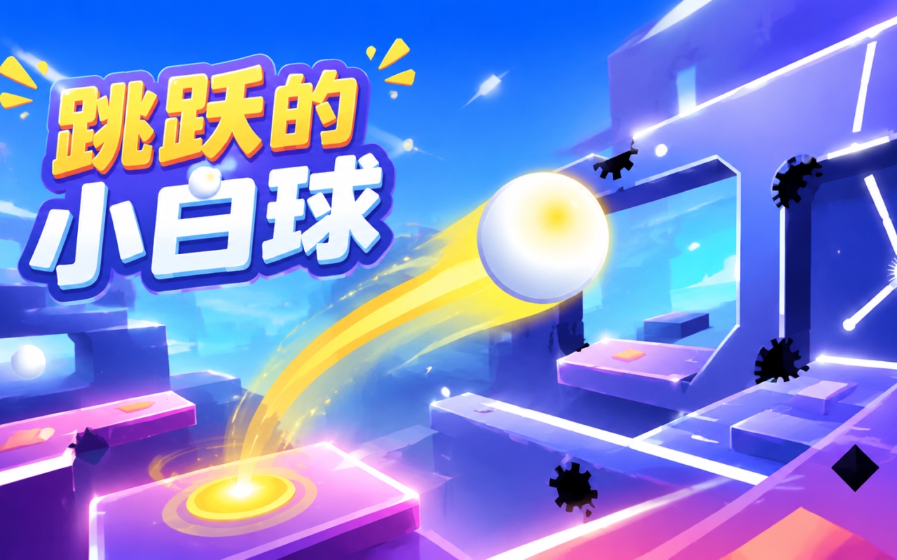 跳跃的小白球
