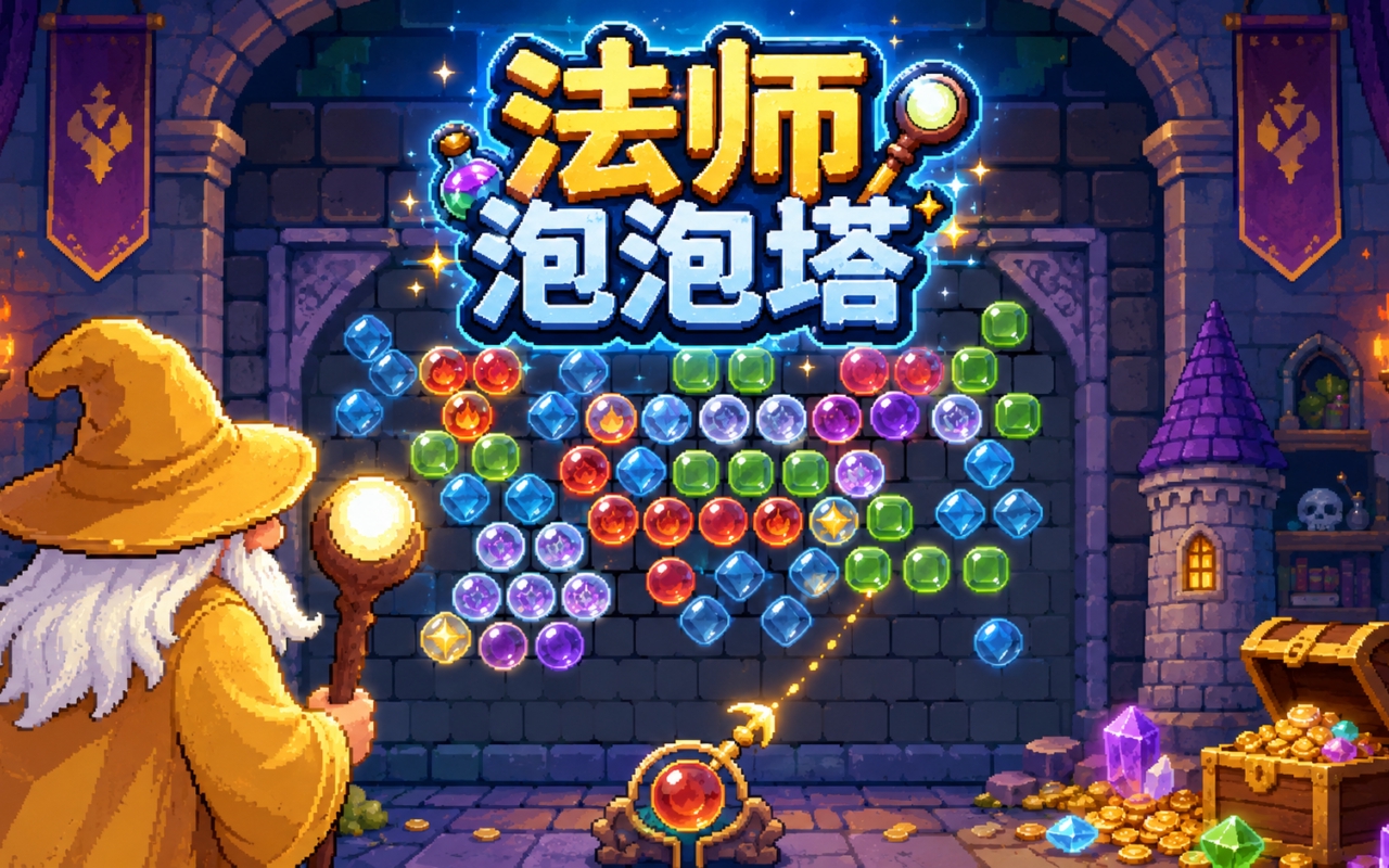 法师泡泡塔