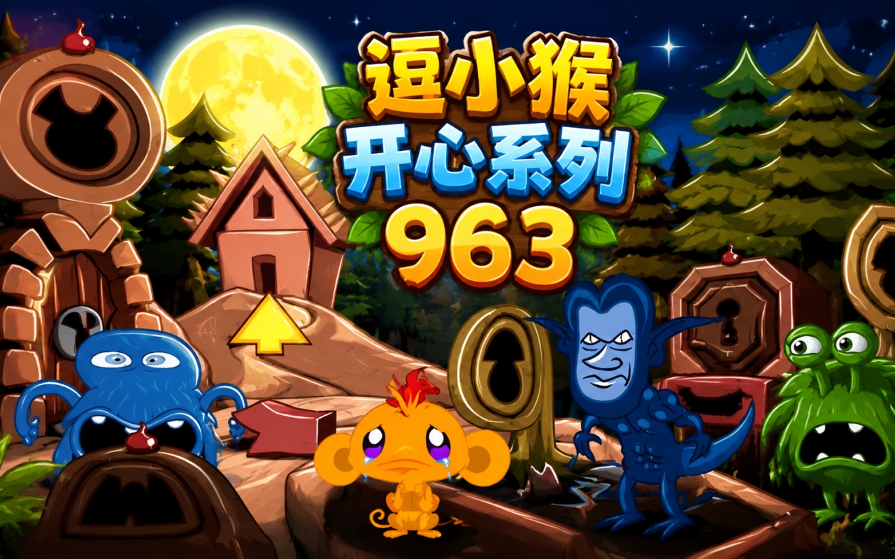 逗小猴开心系列963