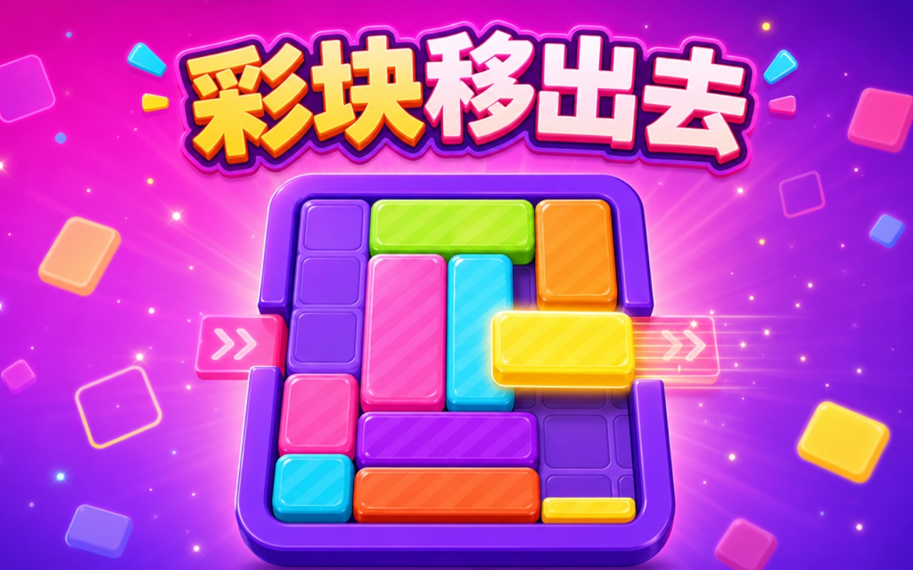 彩块移出去