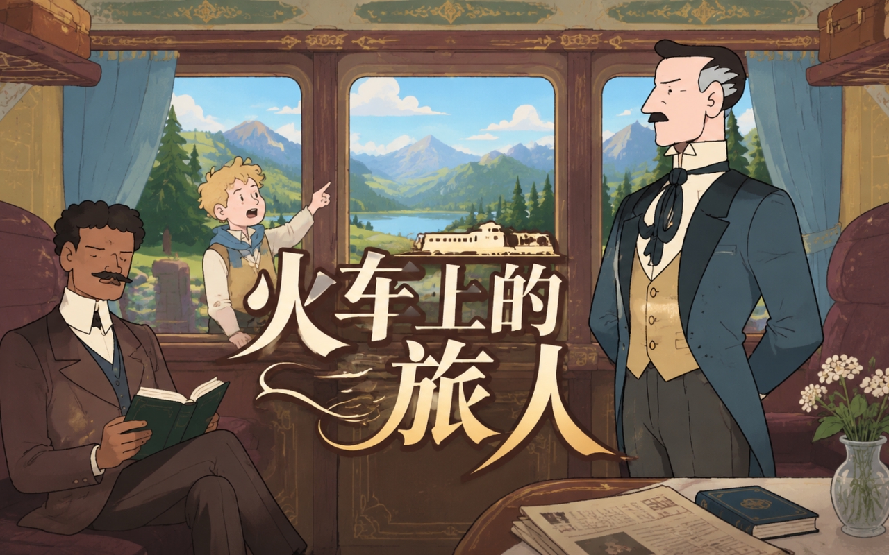 火车上的旅人