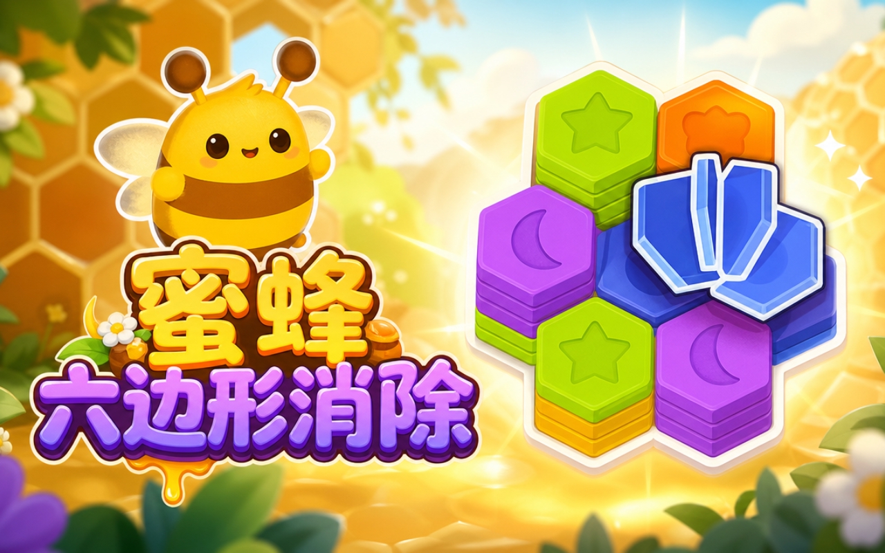 蜜蜂六边形消除