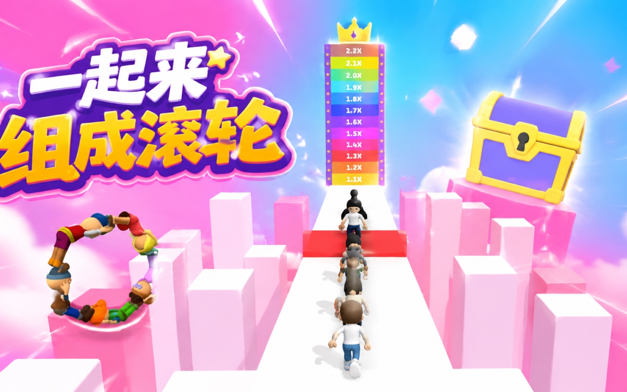 一起来组成滚轮