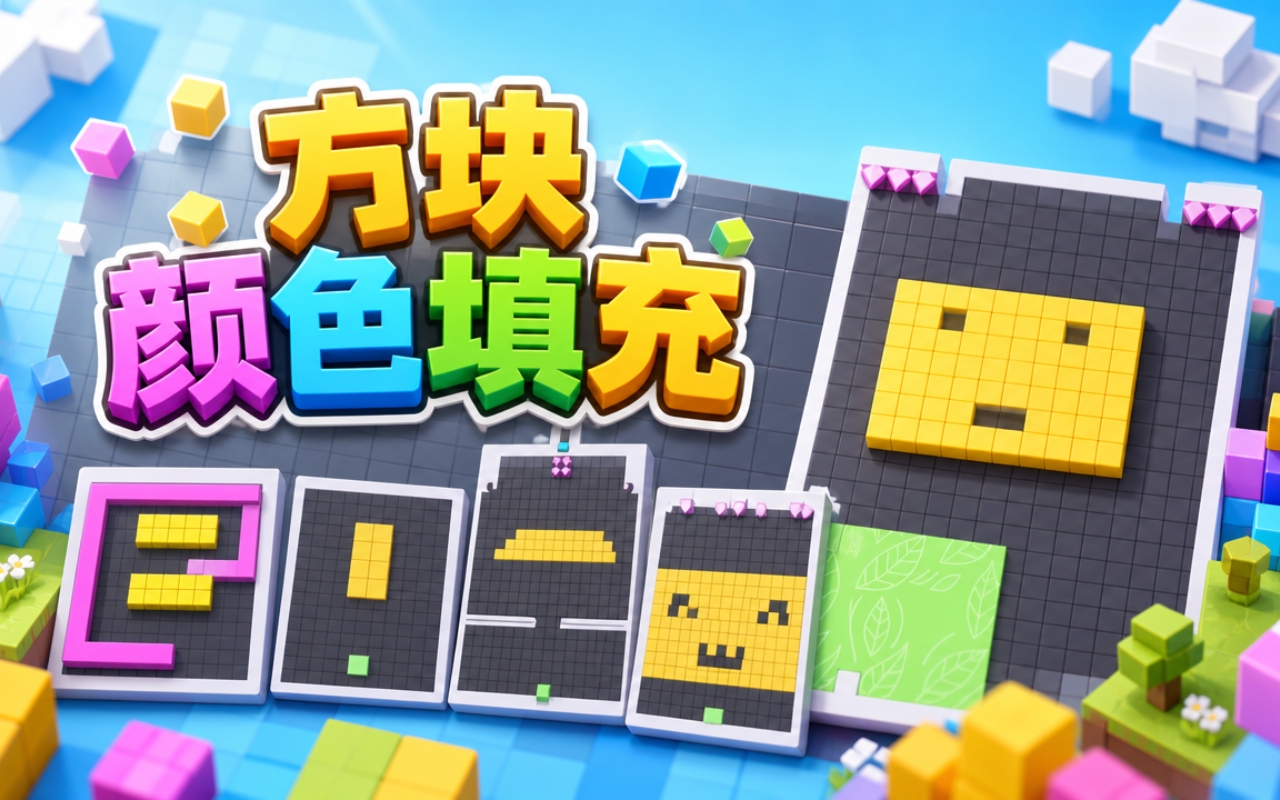 方块颜色填充