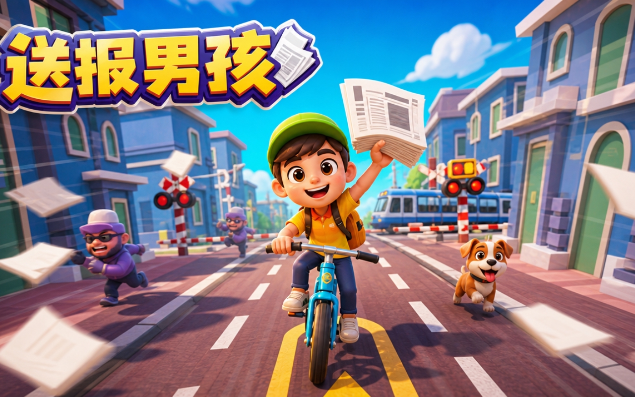 送报男孩