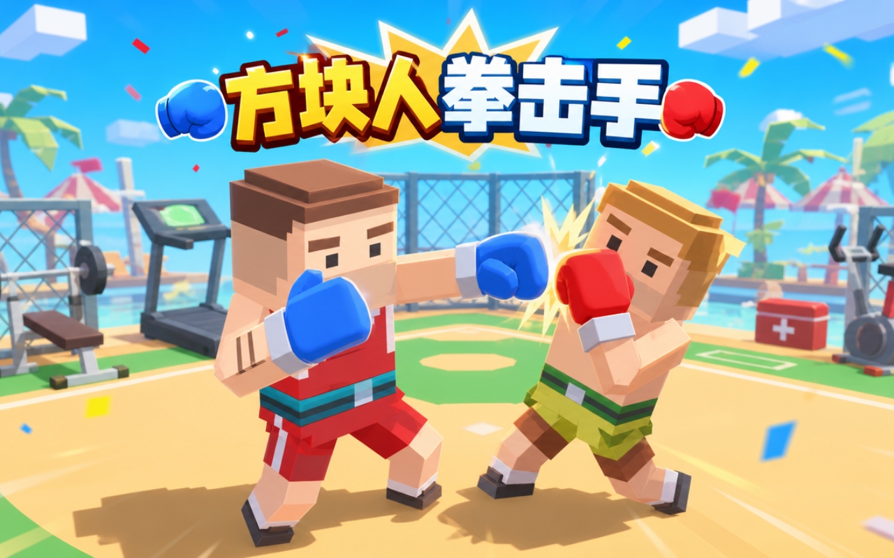 方块人拳击手