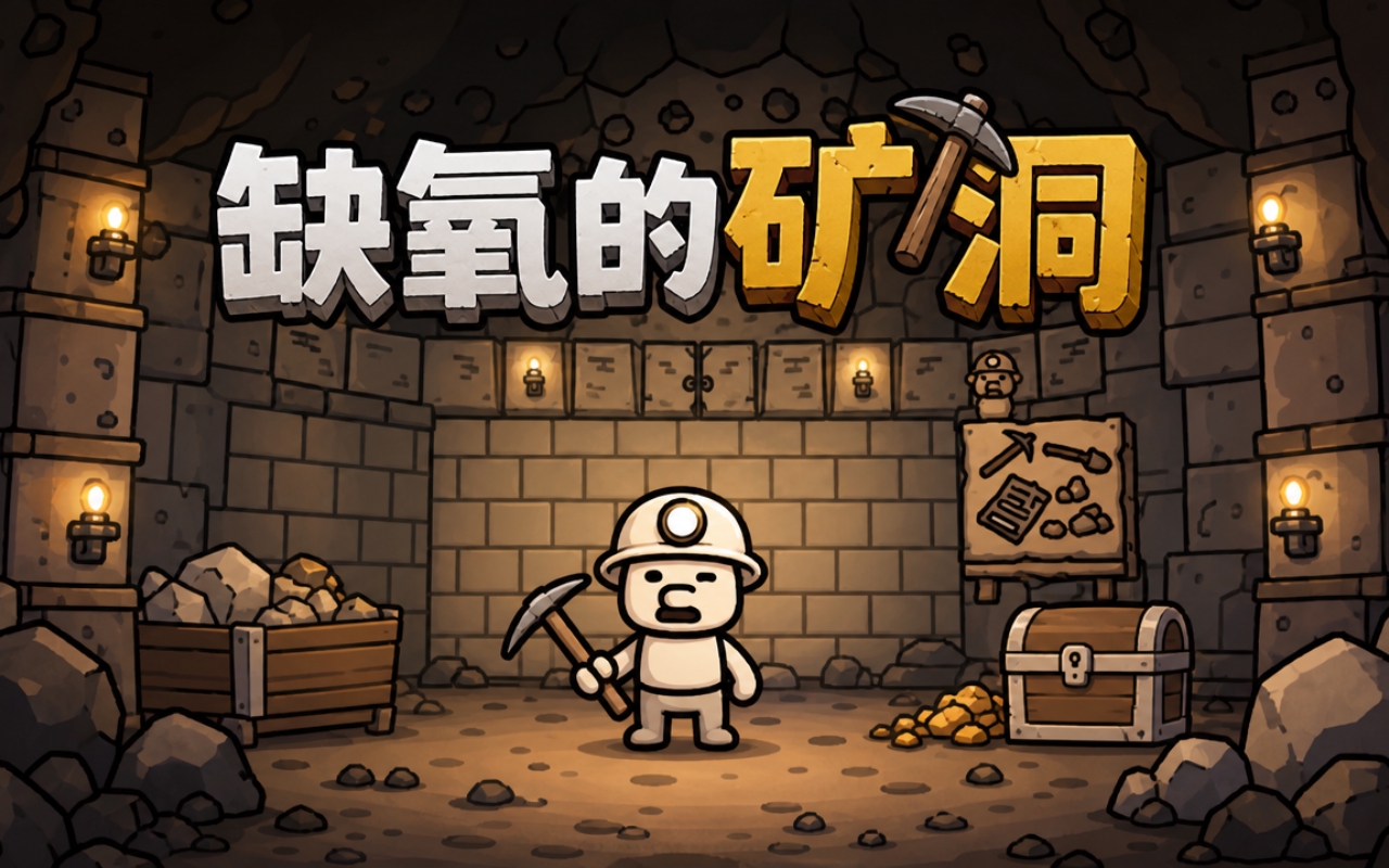 缺氧的矿洞