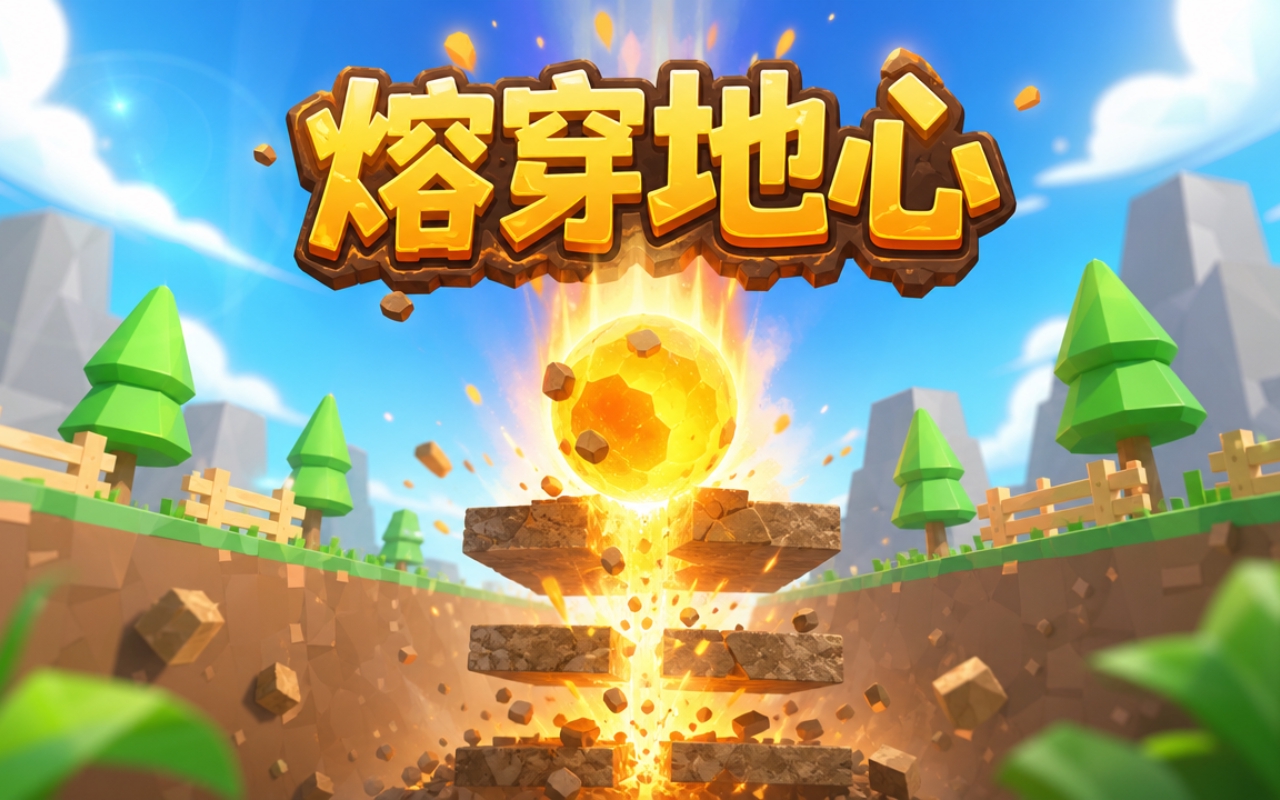 熔穿地心