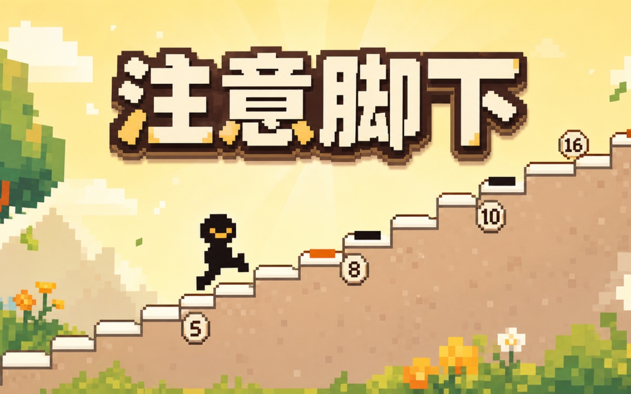注意脚下