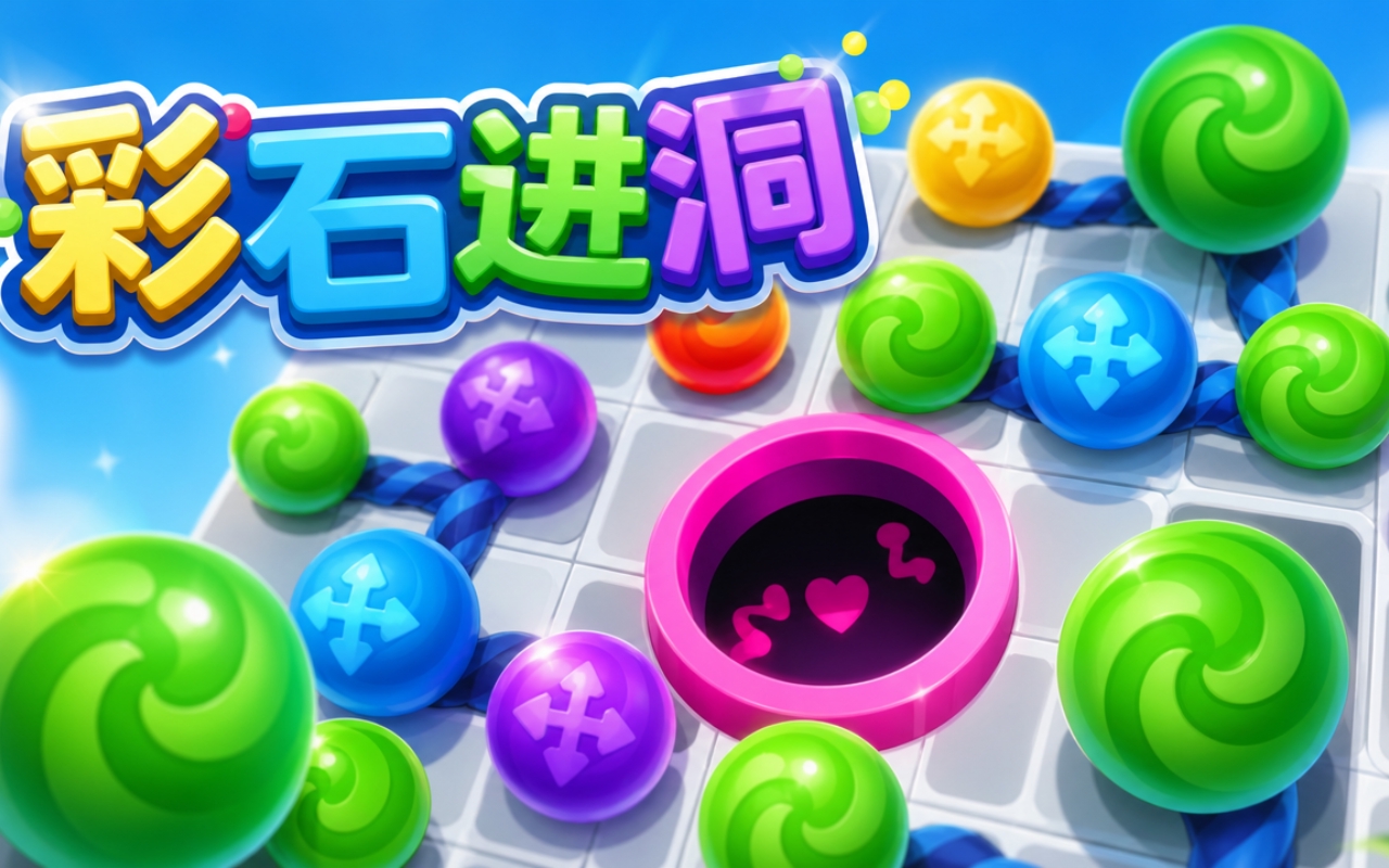 彩石进洞
