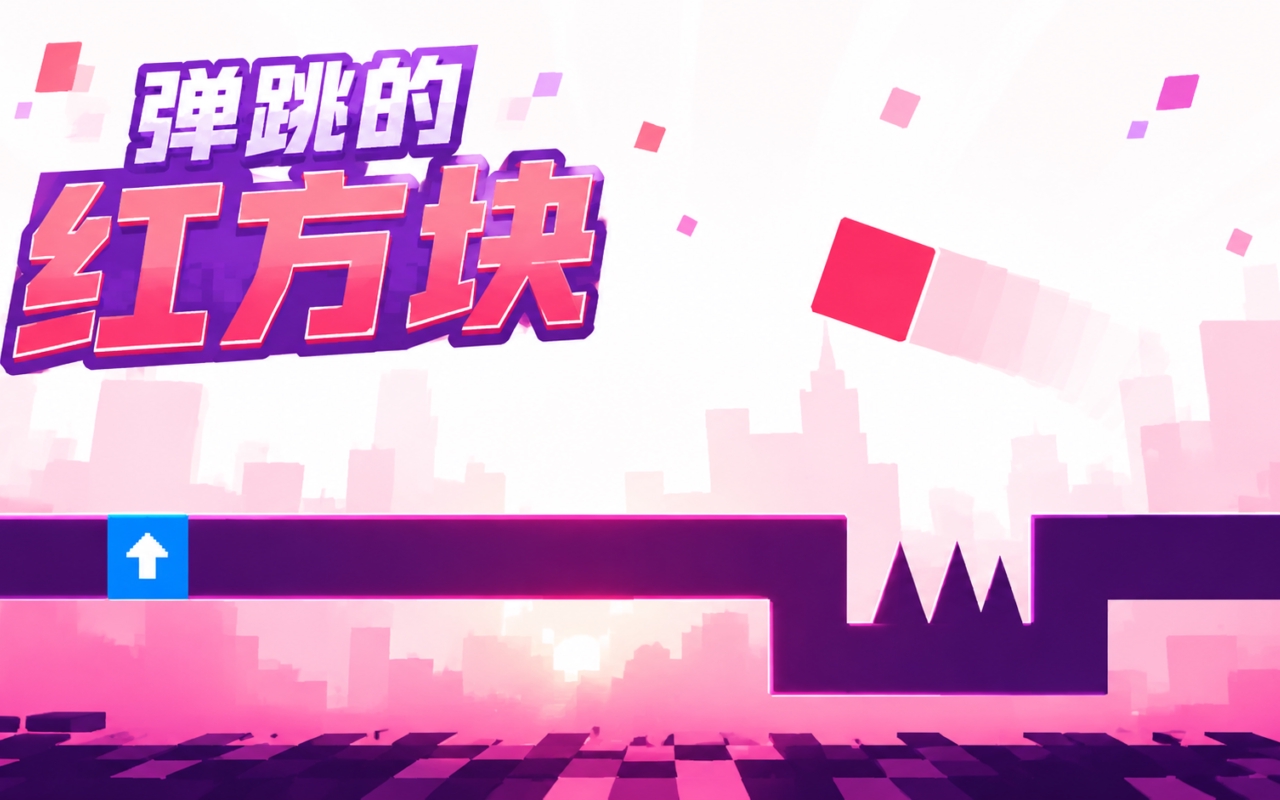 弹跳的红方块