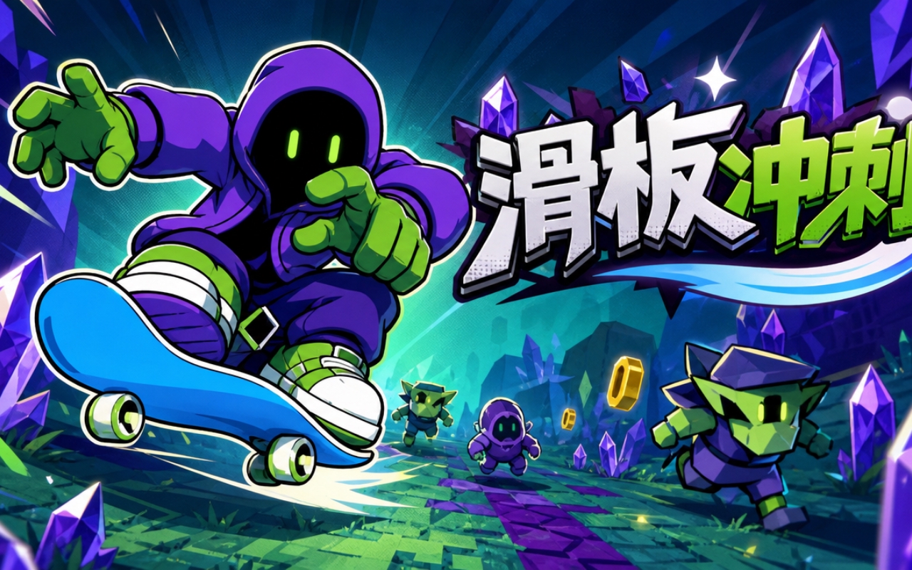 滑板冲刺