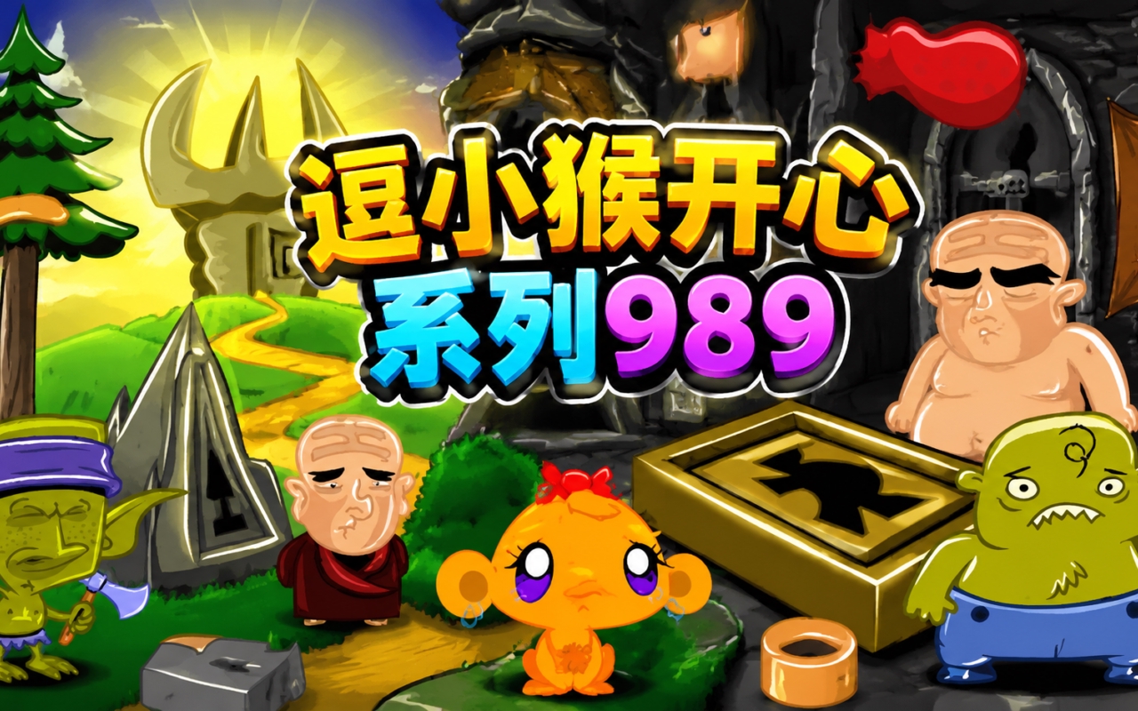 逗小猴开心系列989