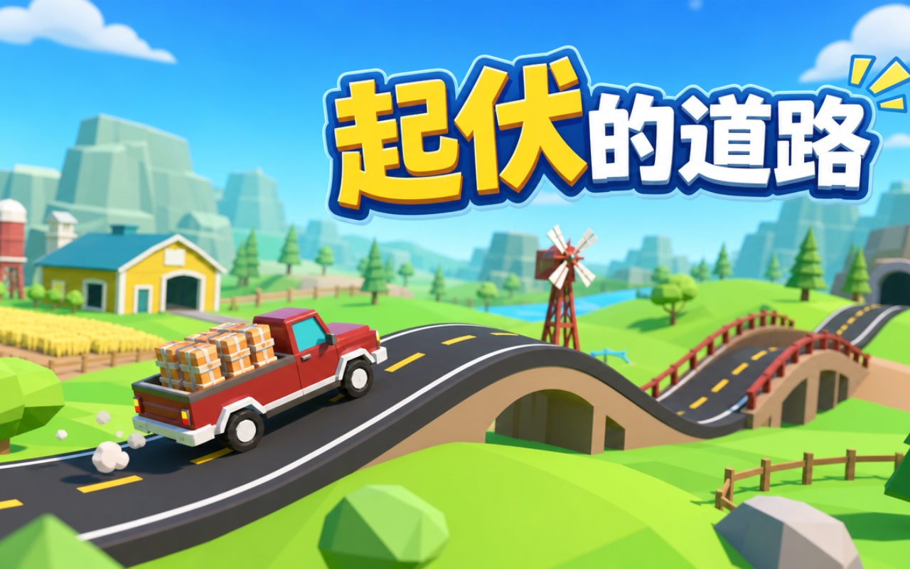 起伏的道路