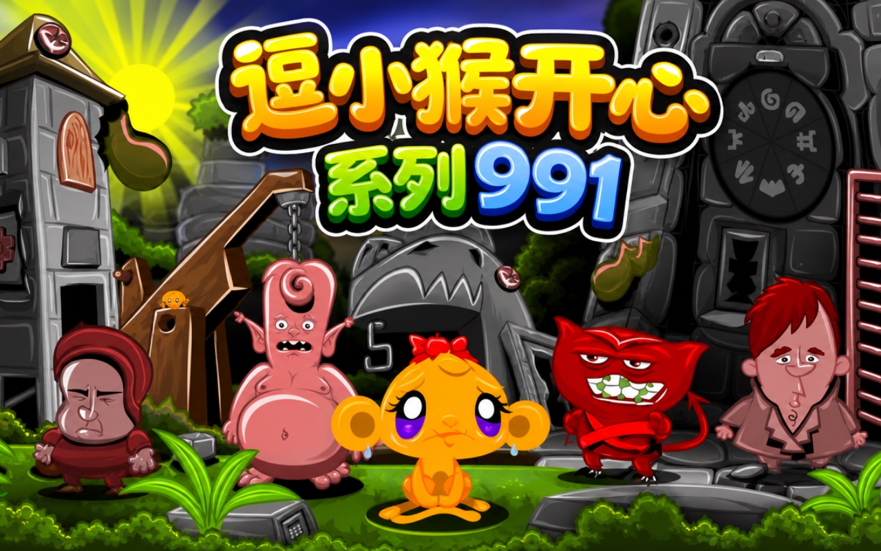 逗小猴开心系列991