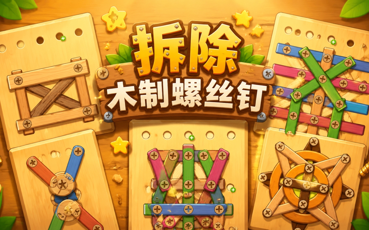 拆除木制螺丝钉