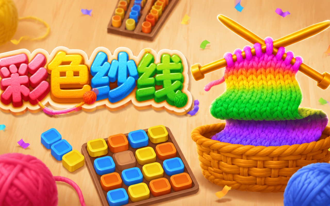 彩色纱线